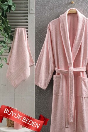 Plus-Size-Bademantel-Set BBT - 2