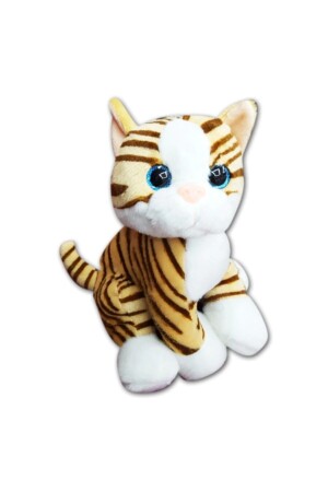 Plüschkatze 28 cm Spielzeug Geschenk Braun sly-12310 - 5