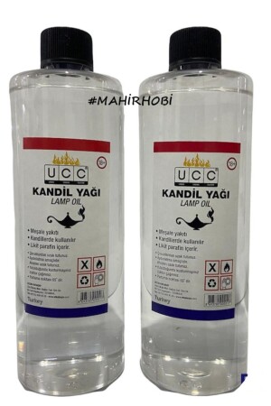 Point Care Şeffaf Kandil Yağı Kokusuz Dumansız Iç Mekan 400 ml Gaz Lambası Yakıtı 400 ml 2 Adet 0219 - 2