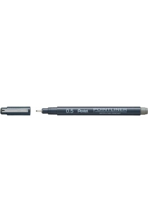 Pointliner Fiber Uçlu Teknik Çizim Kalemi 0.5mm Grey - 1