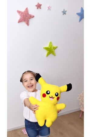 Pokemon Pikachu Peluş Oyuncak Uyku Arkadaşı Peluş Oyuncak - 1