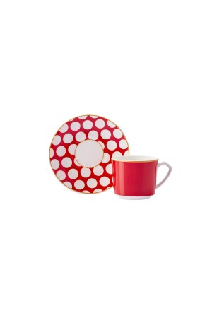 Polka Dot Set mit 6 Kaffeetassen 80 ml 153. 03. 06. 9951 - 9