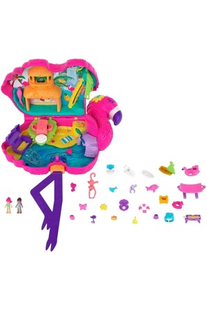 مجموعة كبيرة من الألعاب المكونة من حقيبة صغيرة - Polly Pocket