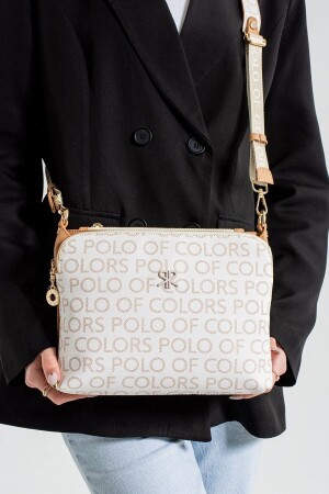 Polo Of Colors Damen-Tasche mit verstellbarem Riemen und mehreren Fächern KPOLO1007E - 4