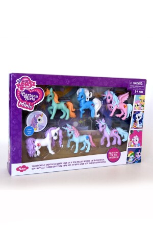 Pony Karakter Seti 6 Lı Pony At - 1