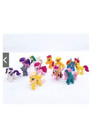 Pony-Spielzeug-Set mit 12 Stück 648047757 - 2