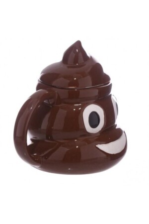 Poo Cream Poop Emoji Keramiktasse - 3