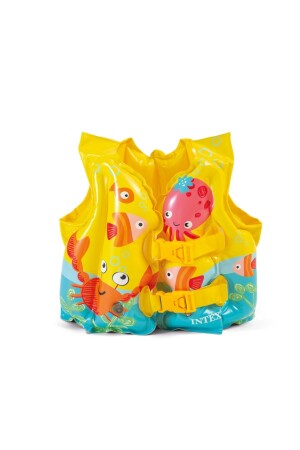 Pool- und Meereskinder lernen Schwimmen – Meeresärmel – Pool-Bagel und Schwimmweste, Kinder-Schwimmset - 3