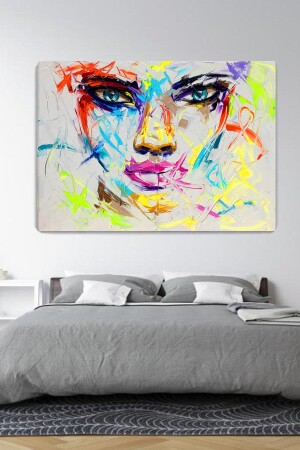 Pop Artwomen One Kanvas Tablo 100x140 Cm PPRTWMNONE012 - 2