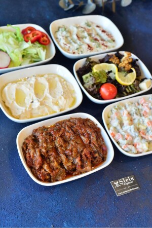 Porselen 6 lı Maxi Meze Tabak - 4