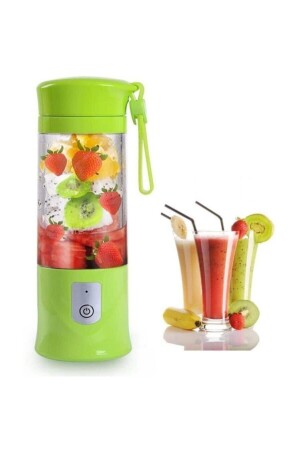 Portatif Taşınabilir El Blender 380 Ml Usb Şarjlı - 1