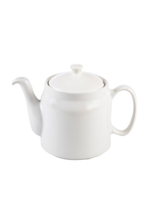 Porzellan-Teekanne, weiß, einfarbig, Kaffee, Einzelkanne, PRA-1110240-4463 - 1