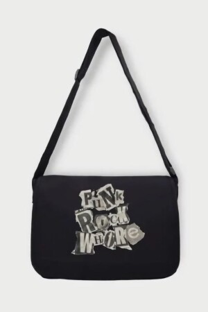 (منز) - (بنك روك) السوداء - - Ef Butik