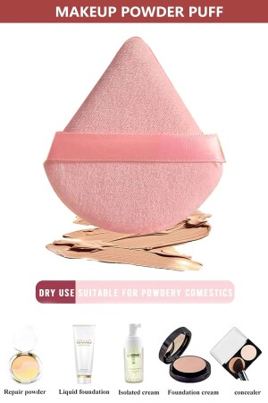 Powder Foundation BB Cream, waschbares rosafarbenes Anwendungswerkzeug, Puffschwamm - H&E Luxury Design