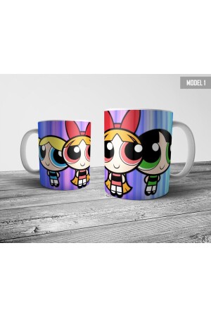 Powerpuff Girls Kupa Bardak Model 1 PIXKUPA1089 - 1