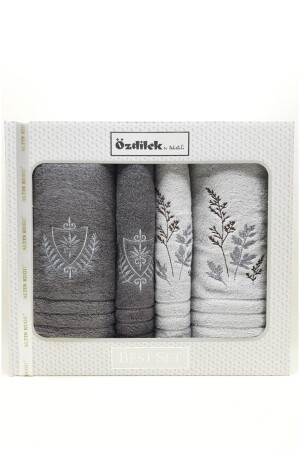 أفضل مجموعة من أجهزة المياه - مجموعة حمام - أنتراتيت جراي PRA-7380115-5816 - Özdilek