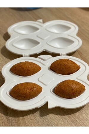 Praktische Kibbeh-Form, gefüllte Fleischbällchen-Apparatur, Fleischbällchen-Form - 1