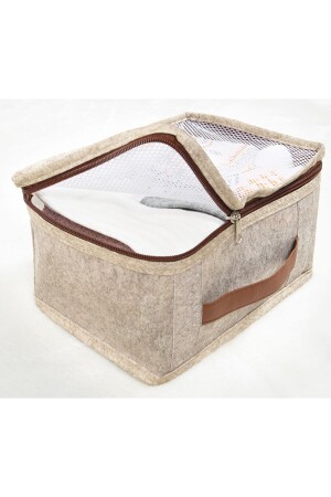 Praktische Luxus-Babypflegetasche nach der Geburt mit Ledergriffen KÇ013654 - 4