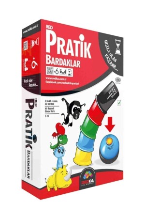 Pratik Bardaklar Oyunu - 1