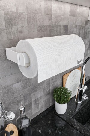 MNZ-ممارسة سحب الورق المتحركة حامل المطبخ حامل النابكين معلق المطبخ CEKHAVLULUK001 - Lamizon