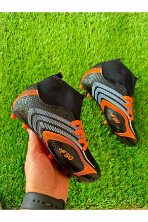 Preddator Acuracy Erkek Çocuk Krampon Boğazlı Çoraplı Halı Saha Futbol Spor Ayakkabı - 1