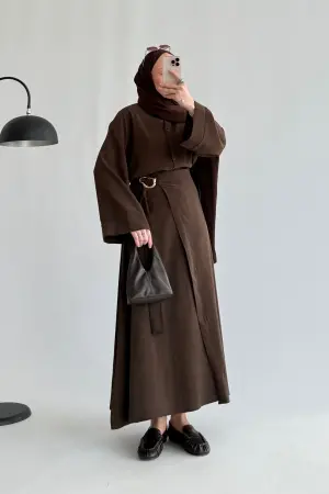 Premium Anvelop Etek Takım Kahve - Nuuwears
