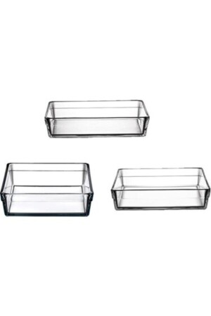 مجموعة من المواد المعدنية من نوع MNZ-Premium Pyrex Set - 3 قطعة مجموعة من المواد المعدنية من نوع Pyrex Special Series-59334/59324/59304 - Paşabahçe
