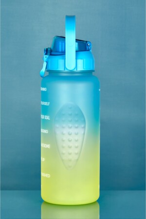 Premium Bottle 2.2 Litre Motivasyonel Tritan Su Matarası Su Şişesi Suluk (BPA İÇERMEZ) WalkeMatara - 5