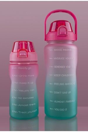 Premium-Flasche 1. 0 Liter motivierende Tritan-Wasserflasche (BPA-FREI), Luxusflasche - 7
