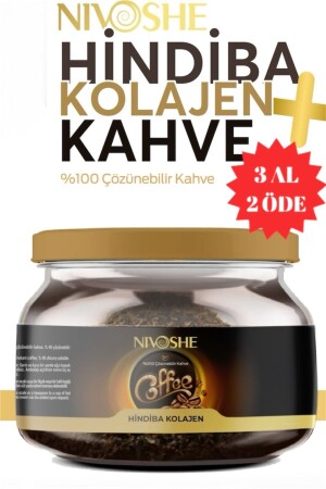 Premium Kolajen Hindiba Kahvesi - Net 150gr 1 Aylık - Halal