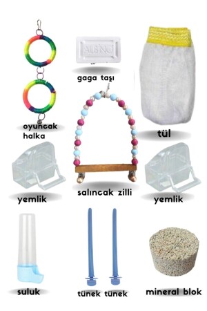 Premium Kuş Kafesi Paketi - 1