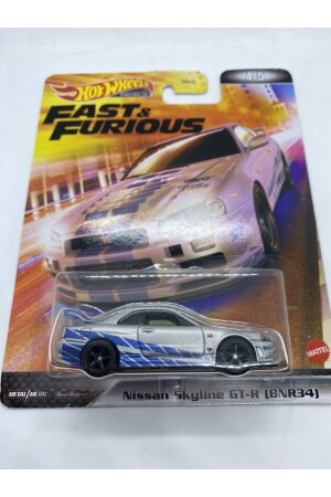 Premium Nissan Skyline Gt-r (bnr34) *fast And Furious m011 - 2