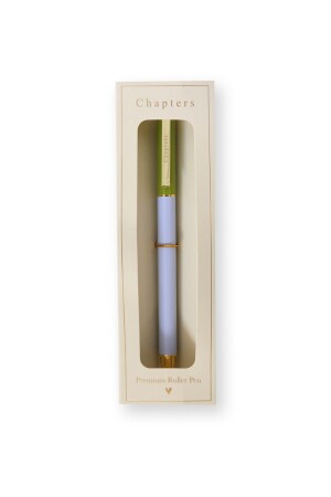 Premium Roller Pen- Green&Lilac - 1