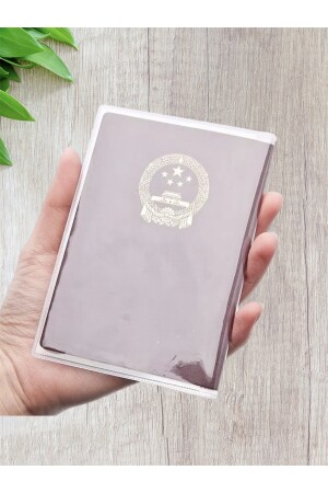 Premium Şeffaf Su Geçirmez pasaport kılıfı kart cepli pasaport kabı pasaportluk Üniversal Model - 3