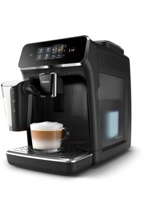 Premium Series Öğütücülü Otomatik Cappuccino Espresso Makinesi, Siyah OHN23343 - 2