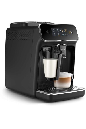Premium Series Öğütücülü Otomatik Cappuccino Espresso Makinesi, Siyah OHN23343 - 3
