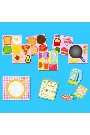 Pretend Play Chef's Kitchen, Chef Kitchen Play Set, Pretend Play, Chef's Kitchen, Let's Pretend Tots And Folks - 4