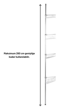 Primanova Aluminium-Regalfeder-Eckset matt eloxiert M-N29-30 - 4