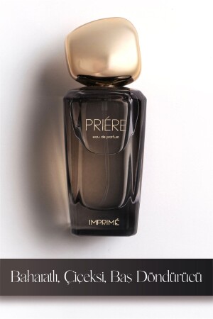 Priére Edp Kadın Parfüm- Çiçeksi-baharatlı- Erik- Karanfil- Gül- Şeftali- Vanilya- Amber- 50ml - 1