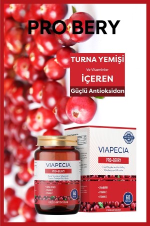 Pro-berry Kaşıntı & Idrar Yolu Enfeksiyonları Turna Yemişi E & C Vitaminleri 60 Kapsül - 4