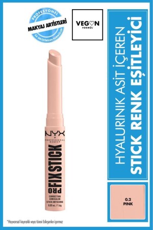 Pro Fix Stick Renk Eşitleyici - 0.2 Pink - 2