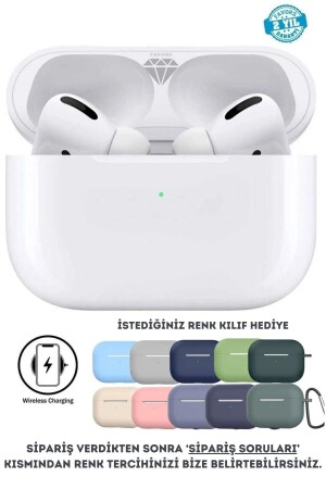 Pro Ios Android Uyumlu Yeni Nesil Wireless Charge Bluetooth Kulaklık Kılıf Hediyeli airpods 3. nesil-bluetooth kulaklık - 1