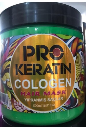 Pro Keratin Haarmaske Kollagen geschädigtes Haar 500 ml - 3