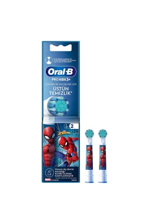 Pro Kids Spiderman Şarjlı Diş Fırçası Yedek Başlığı 2 Adet - 1