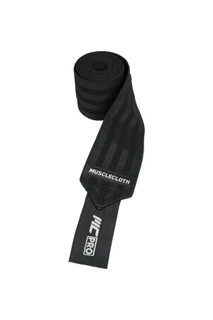 Pro Knee Wraps Diz Bandajı 2'li Paket - Cırt Bantlı Siyah - 3