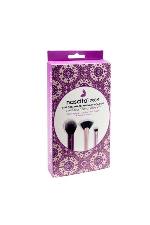 Pro-Mehrzweckpinsel-Set, 3-teilig – 67 + Pro-Gesichts-Make-up-Pinsel-Set, 3-teilig – 68 - 5