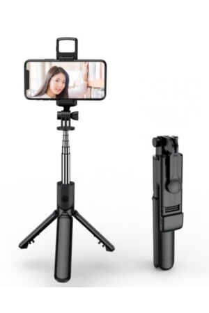 Pro Mini Selfie Stick Stativ Mögliche BT ferngesteuerte beleuchtete neue Generation TYC00470712976 - 1