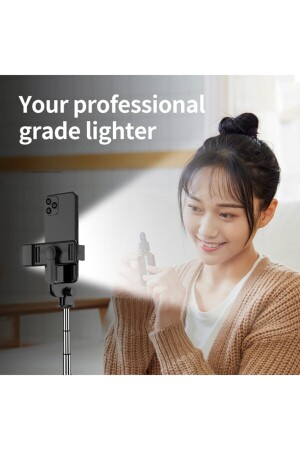 Pro Mini Selfie Stick Stativ Mögliche BT ferngesteuerte beleuchtete neue Generation TYC00470712976 - 2