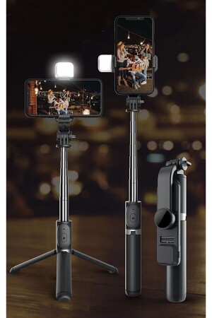 Pro Mini Selfie Stick Stativ Mögliche BT ferngesteuerte beleuchtete neue Generation TYC00470712976 - 5