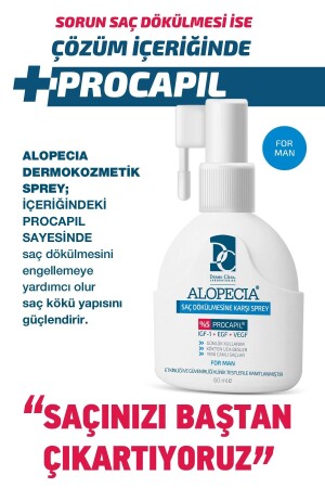 Procapil Ve Igf Içerikli Saç Dökülmesine Karşı Erkek Saç Spreyi(serum) 60 Ml - 8